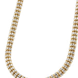 14K YELLOW GOLD ICE CHAIN
