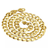 14K YELLOW GOLD CUBAN CURB CHAIN