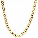 14K YELLOW GOLD CUBAN CURB CHAIN