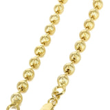 Mens Dog Tag Bracelet 14K Yellow Gold